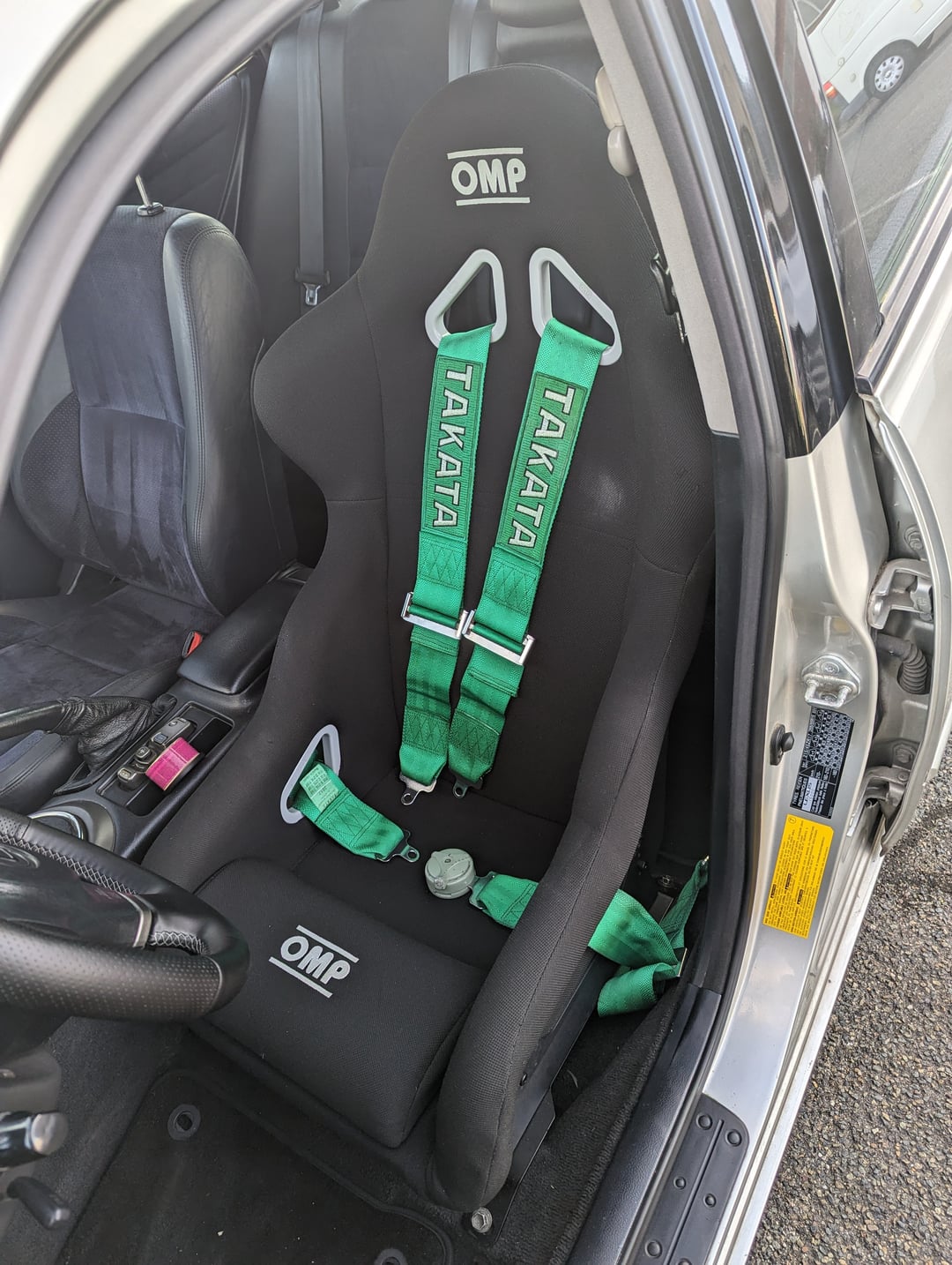 Bucket seat and harness installed : r/LexusIS